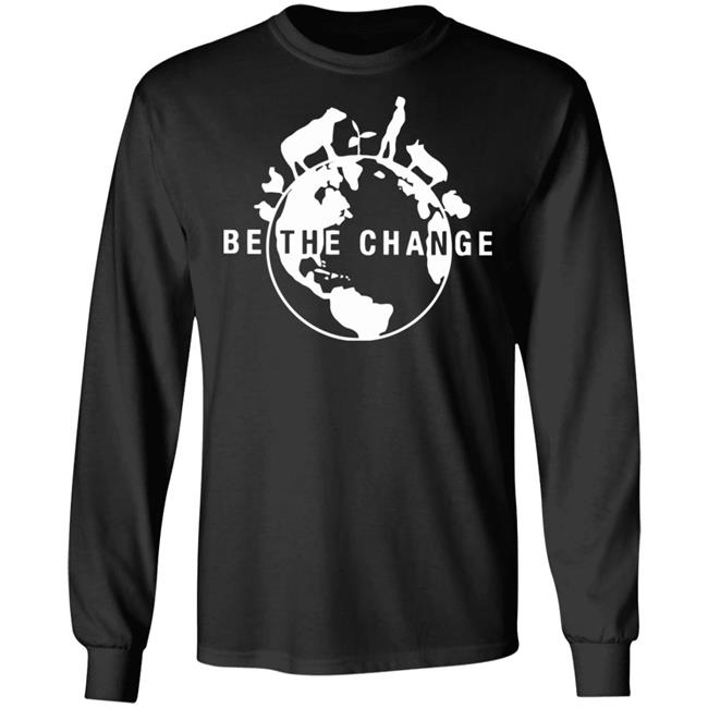 be the change shirt black hoodie t shirt be the change shirt black hoodie t shirt