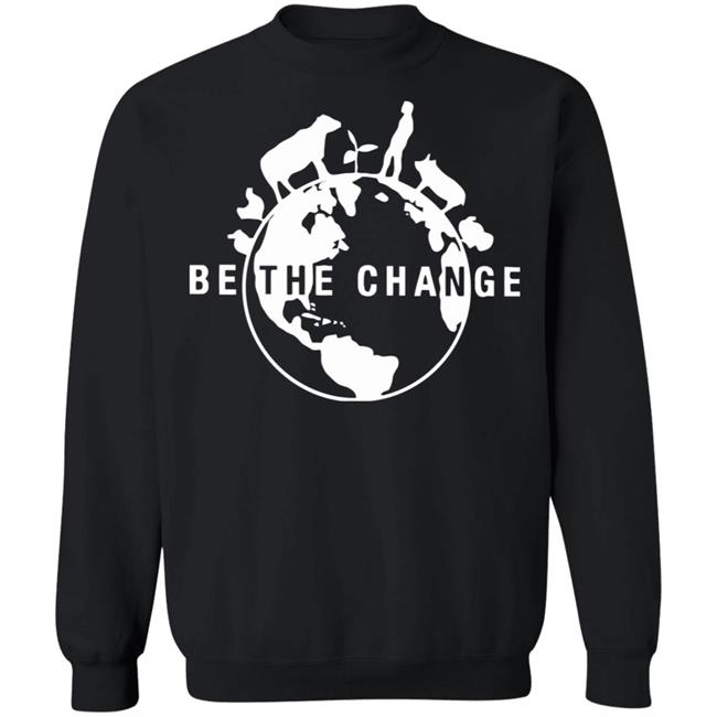 be the change shirt black hoodie t shirt be the change shirt black hoodie t shirt