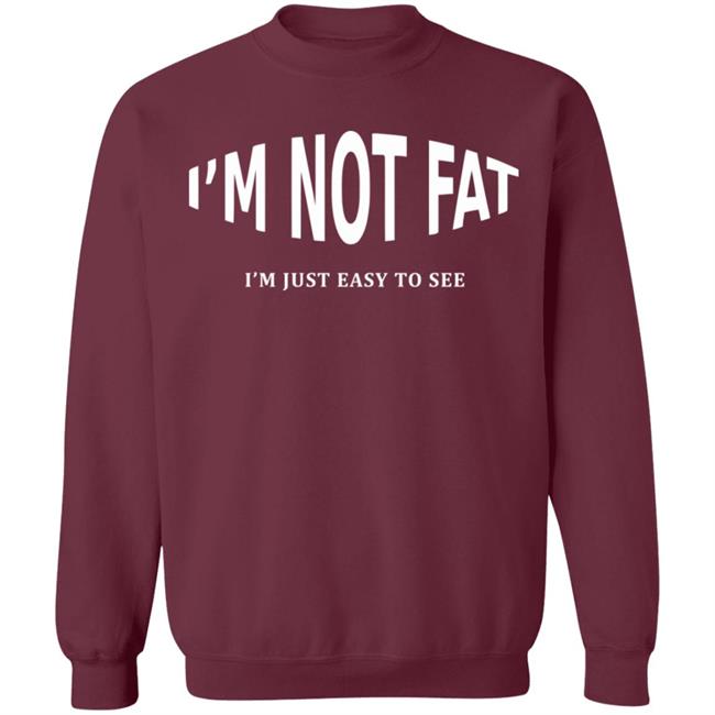 im not fat t shirt black hoodie sweatshirt im not fat t shirt black hoodie sweatshirt
