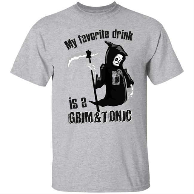 Grim And Tonic t shirt white hoodie sweatshirt Grim And Tonic t shirt white hoodie sweatshirt