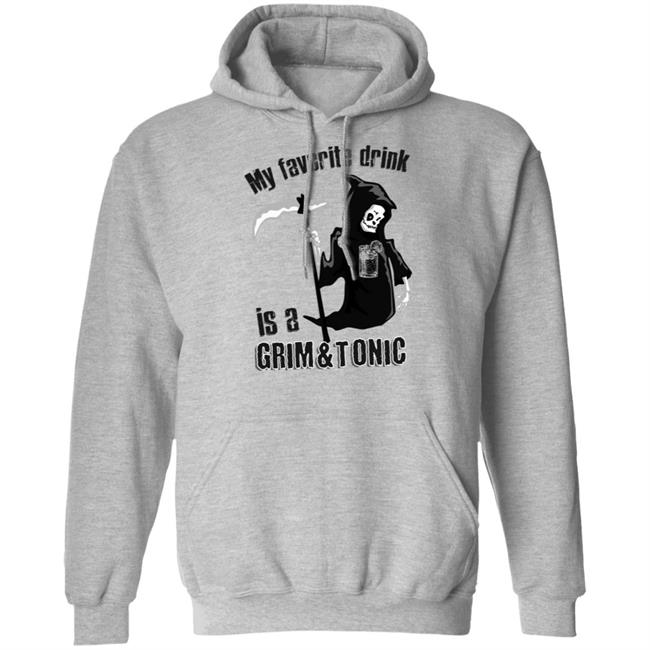 Grim And Tonic t shirt white hoodie sweatshirt Grim And Tonic t shirt white hoodie sweatshirt