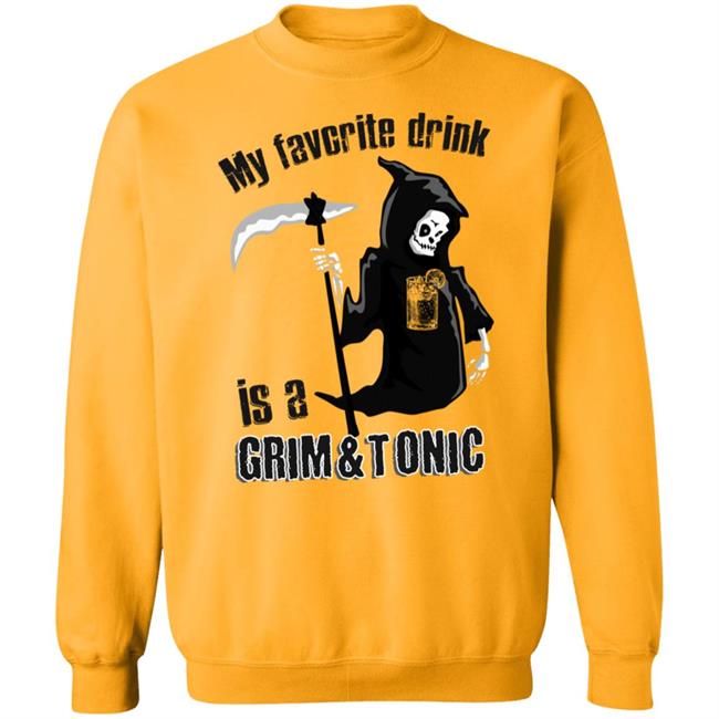 Grim And Tonic t shirt white hoodie sweatshirt Grim And Tonic t shirt white hoodie sweatshirt
