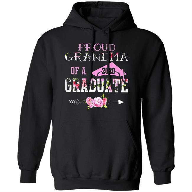 Proud Grandma Of A 2020 Graduation Class T Shirt Proud Grandma Of A 2020 Graduation Class T Shirt