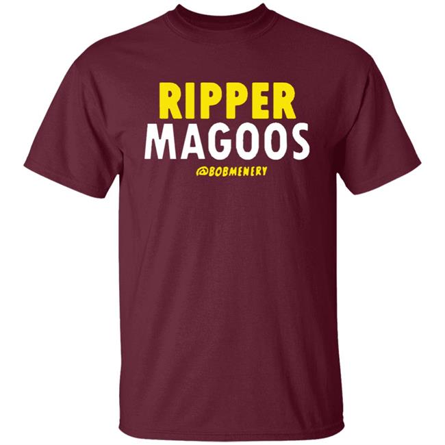Ripper Magoos Bob Menery Jersey Hot TShirt Ripper Magoos Bob Menery Jersey Hot TShirt