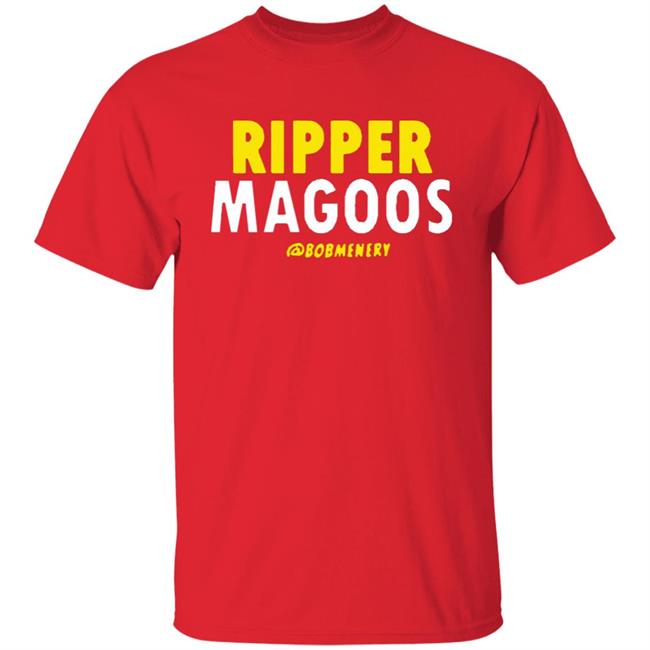 Ripper Magoos Bob Menery Jersey Hot TShirt Ripper Magoos Bob Menery Jersey Hot TShirt