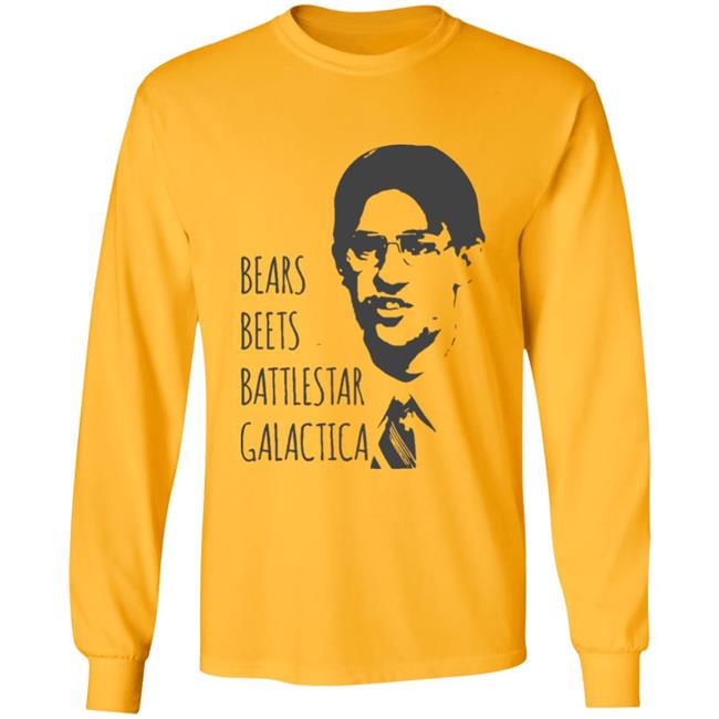 Bears Beets Battlestar Galactica T-Shirt Jim Halpert Office Shirt Dwight Schrute Bears Beets Battlestar Galactica T-Shirt Jim Halpert Office Shirt Dwight Schrute
