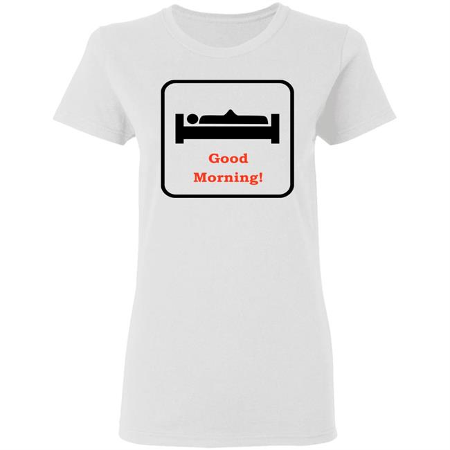 Good Morning Wood Funny Adult Humor White T Shirt Good Morning Wood Funny Adult Humor White T Shirt
