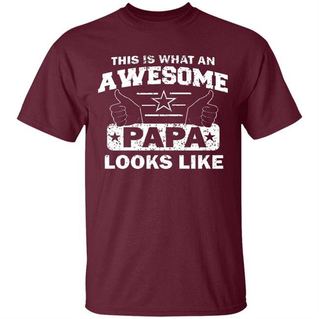 This Is What An Awesome Papa Looks Like Hoodie T Shirt This Is What An Awesome Papa Looks Like Hoodie T Shirt