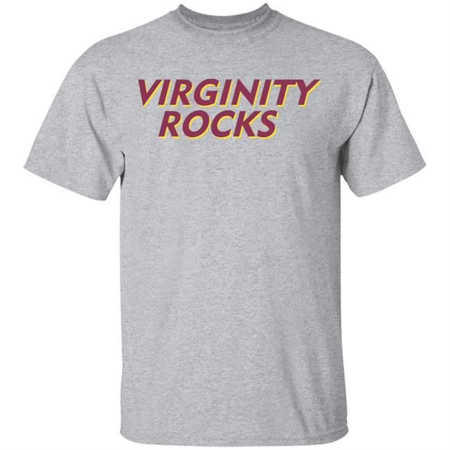 Virginity Rocks White Hoodie Virginity Rocks White Hoodie