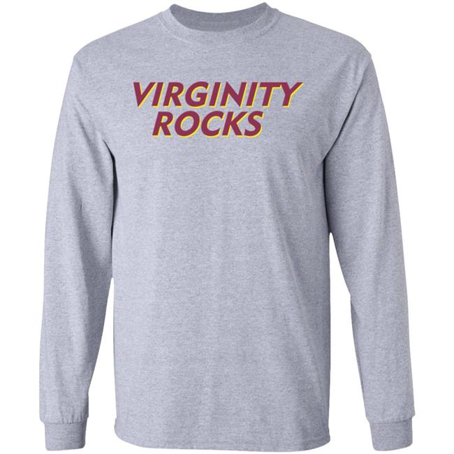 Virginity Rocks White Hoodie Virginity Rocks White Hoodie