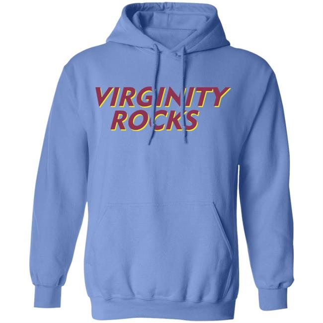 Virginity Rocks White Hoodie Virginity Rocks White Hoodie