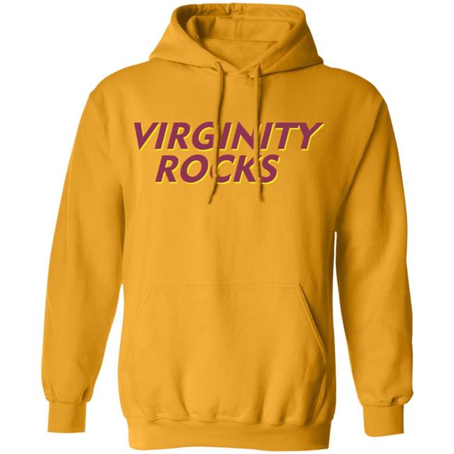 Virginity Rocks White Hoodie Virginity Rocks White Hoodie