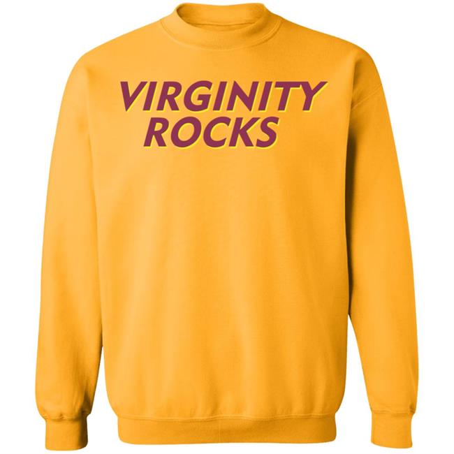 Virginity Rocks White Hoodie Virginity Rocks White Hoodie