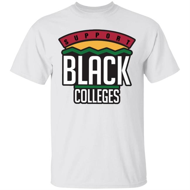 Black Colleges Hoodie WhiteT Shirt