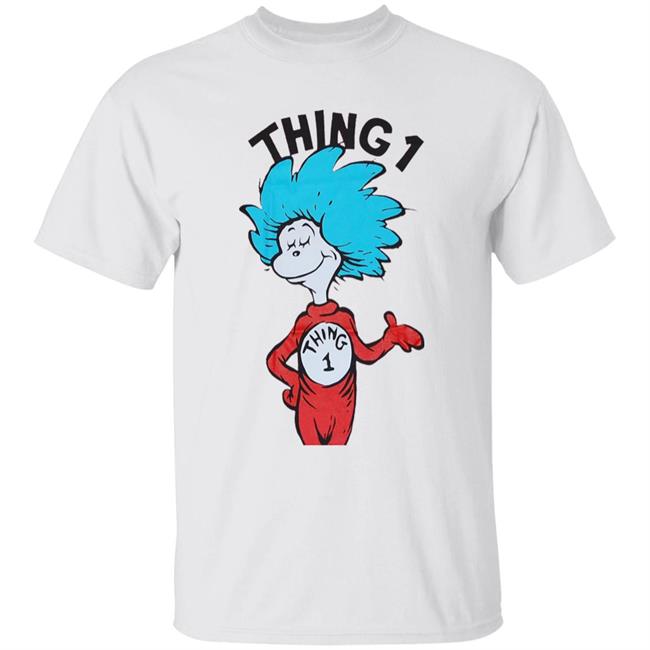 Thing 1 shirt Thing One Shirt Dr Seuss Thing 1 Shirt Hoodie Sweatshirt