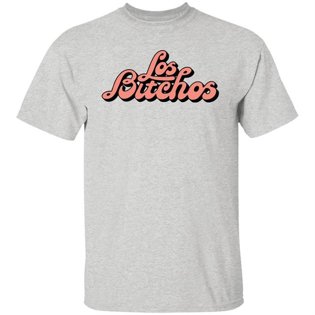 Bob Hardy Wearing Los Bitchos Logo Tee Shirt Los Bitchos Band Camp Bob Hardy Wearing Los Bitchos Logo Tee Shirt Los Bitchos Band Camp
