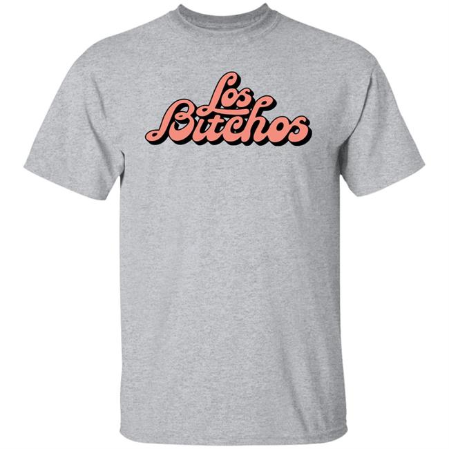 Bob Hardy Wearing Los Bitchos Logo Tee Shirt Los Bitchos Band Camp Bob Hardy Wearing Los Bitchos Logo Tee Shirt Los Bitchos Band Camp