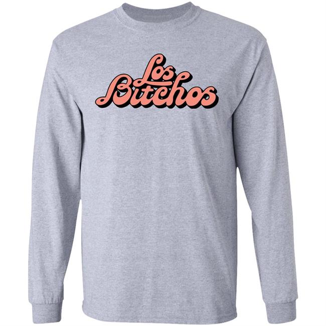 Bob Hardy Wearing Los Bitchos Logo Tee Shirt Los Bitchos Band Camp Bob Hardy Wearing Los Bitchos Logo Tee Shirt Los Bitchos Band Camp