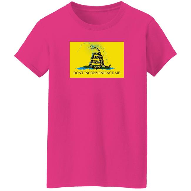 Dont Inconvenience Me Shirt J Hanson Dont Inconvenience Me Shirt J Hanson