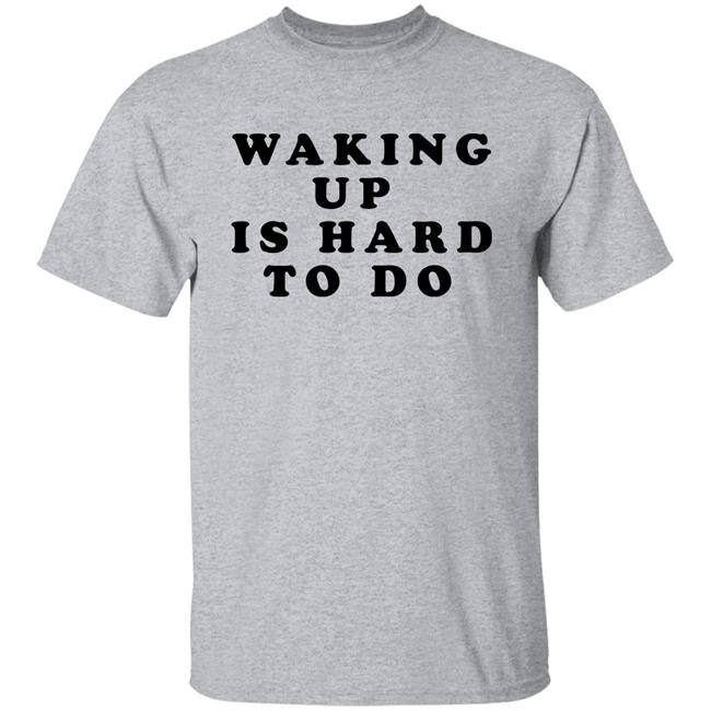 Suburban Riot Store Waking Up Is Hard To Do Shirt Waking Up Loose Tee