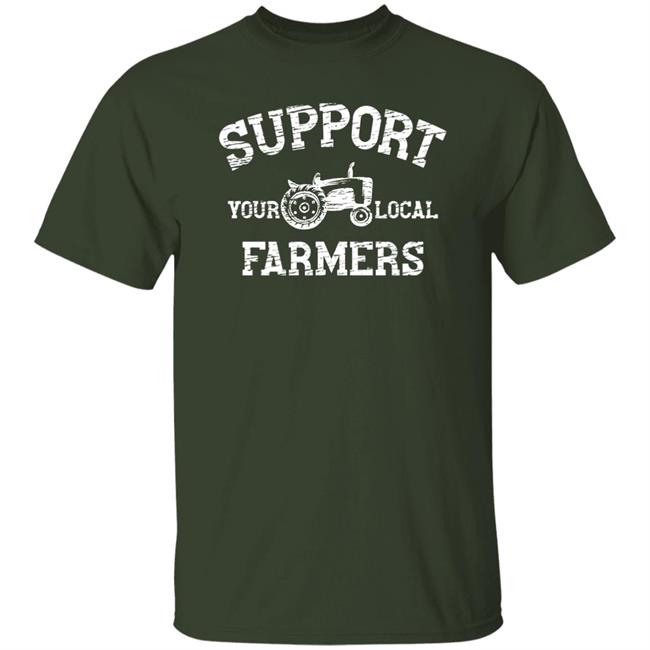 Support Tour Local Farmers Shirt Randomthts