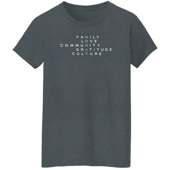 Family Love Community Gratitude Culture Shirt Illustrious_Rate7456 Family Love Community Gratitude Culture Shirt Illustrious_Rate7456
