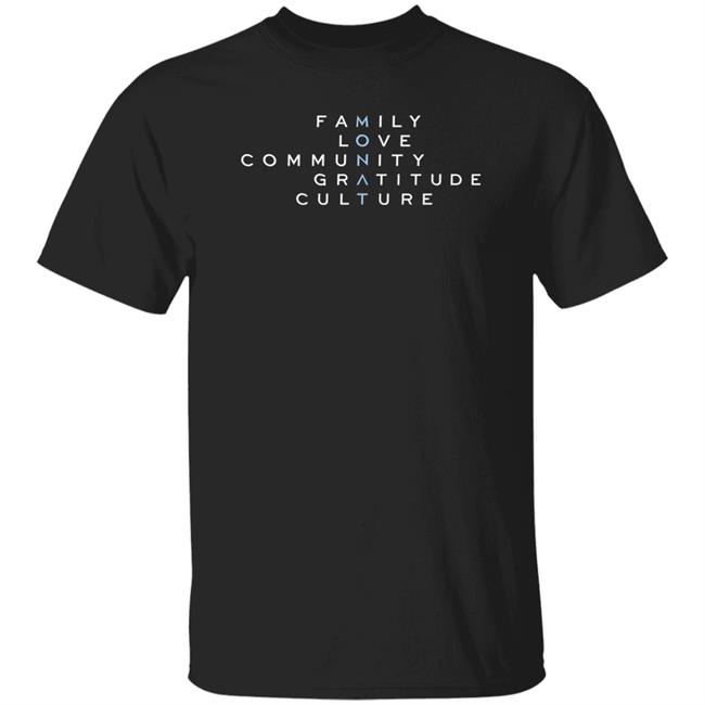 Family Love Community Gratitude Culture Shirt Illustrious_Rate7456 Family Love Community Gratitude Culture Shirt Illustrious_Rate7456