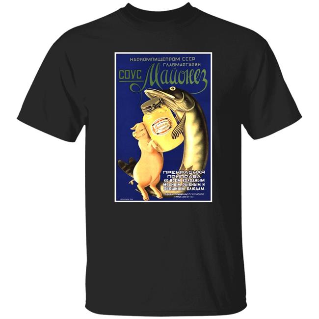 Soviet Visuals Soviet Mayonnaise 1938 Shirt Stratonaut Shop