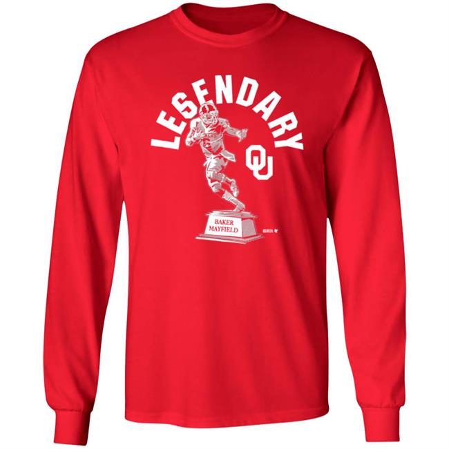Oklahoma Sooners Legendary Baker Mayfield Shirt Breakingt Merch Baker Mayfield Le6endary Shirt Oklahoma Sooners Legendary Baker Mayfield Shirt Breakingt Merch Baker Mayfield Le6endary Shirt