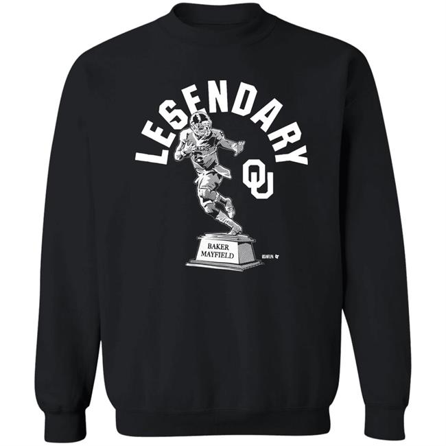 Oklahoma Sooners Legendary Baker Mayfield Shirt Breakingt Merch Baker Mayfield Le6endary Shirt Oklahoma Sooners Legendary Baker Mayfield Shirt Breakingt Merch Baker Mayfield Le6endary Shirt