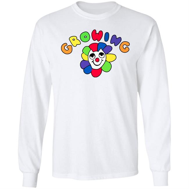 Growing Shirt Growing Flower Shirt SNCKPCK Store Growing Shirt Growing Flower Shirt SNCKPCK Store