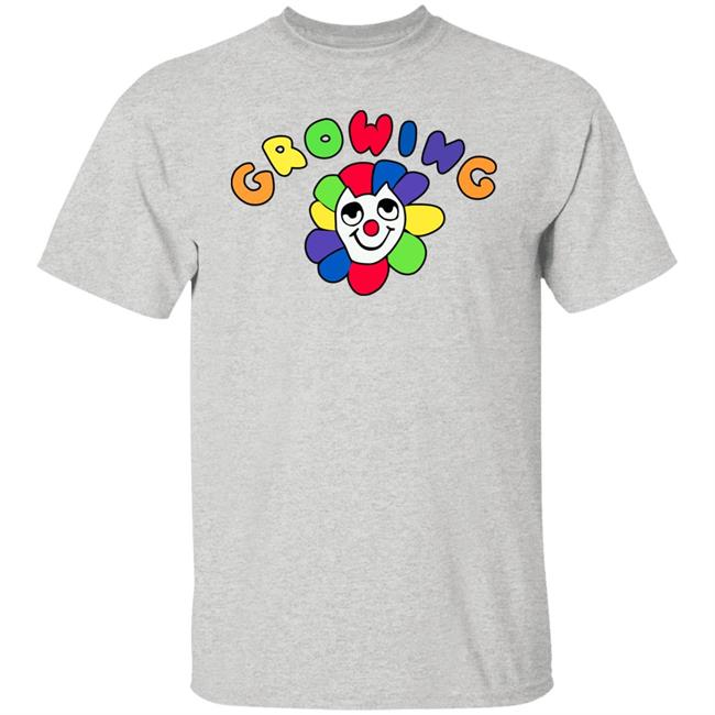 Growing Shirt Growing Flower Shirt SNCKPCK Store Growing Shirt Growing Flower Shirt SNCKPCK Store