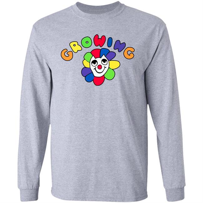 Growing Shirt Growing Flower Shirt SNCKPCK Store Growing Shirt Growing Flower Shirt SNCKPCK Store