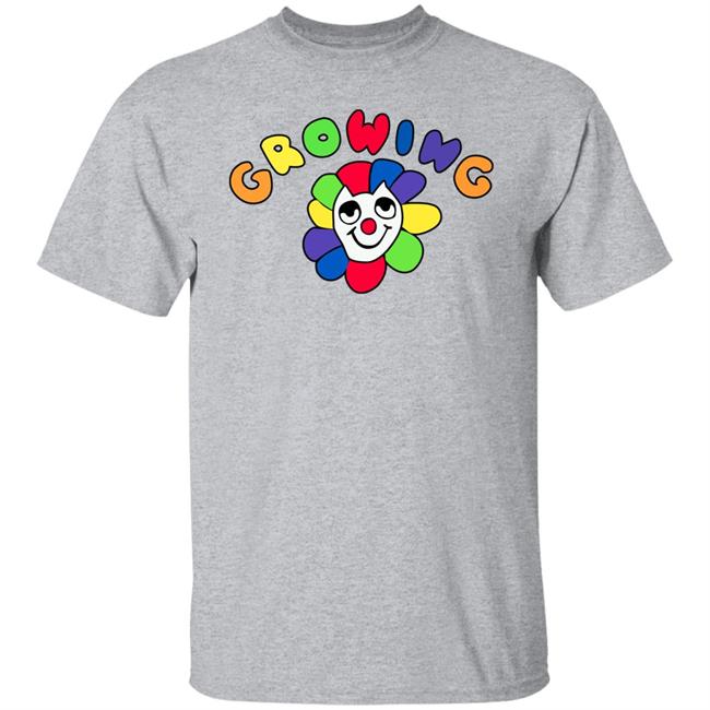 Growing Shirt Growing Flower Shirt SNCKPCK Store Growing Shirt Growing Flower Shirt SNCKPCK Store