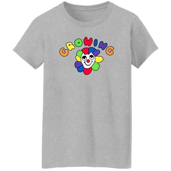 Growing Shirt Growing Flower Shirt SNCKPCK Store Growing Shirt Growing Flower Shirt SNCKPCK Store