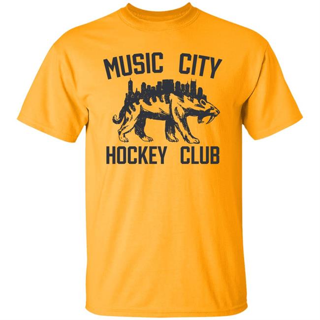 Music City Hockey Club Tee Barstoolsports Store