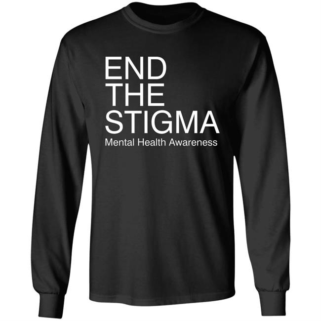 End The Stigma Mental Health Awareness Shirt Baseball Francisco Giants Alex Wood End The Stigma Shirt Hoodie Sweatshirt