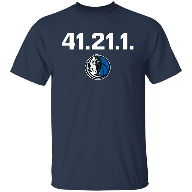 Dallas Mavericks Dirk Commemorative 41.21.1. Shirt Dallasmavs Shop