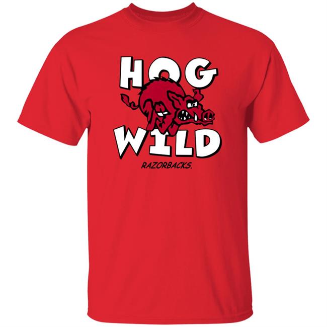 Hogfield Arkansas Hog Wild Razorbacks Retro Shirt Homefield Apparel