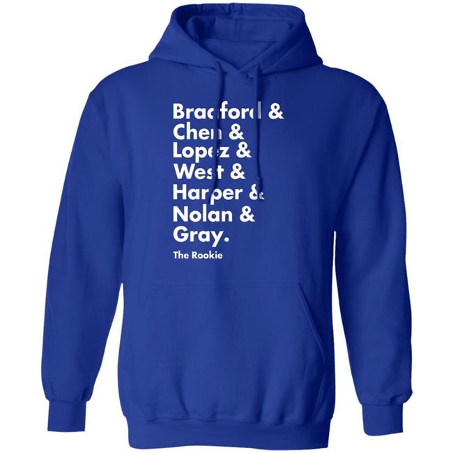 Bradford Chen Lopez West Harper Nolan Gray Shirt Shop Talk Podcast The Rookie Squad Goals T Shirt Hoodie Sweatshirt Bradford Chen Lopez West Harper Nolan Gray Shirt Shop Talk Podcast The Rookie Squad Goals T Shirt Hoodie Sweatshirt