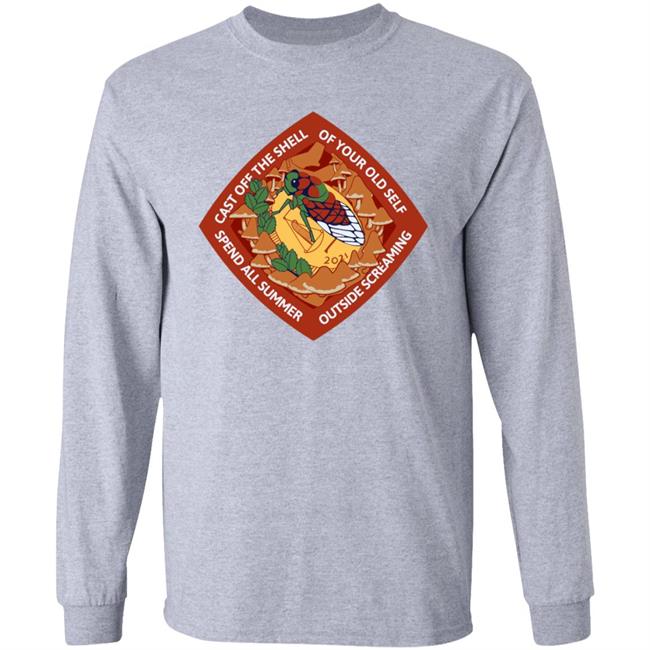 Cast Off The Shell Of Your Old Self Shirt Spend All Summer Outside Screaming Shirt Mistyffer Good Time 2021 Shirt Hoodie Sweatshirt