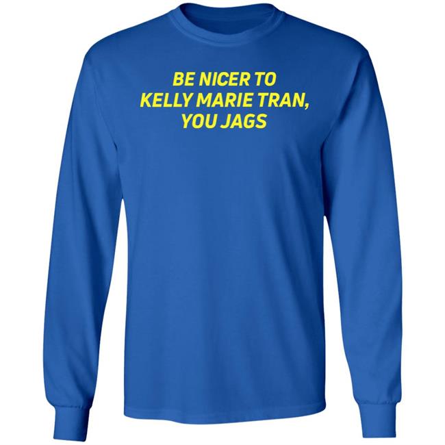 Super Yaki Shop Be Nicer To Kelly Marie Tran You Jags Shirt