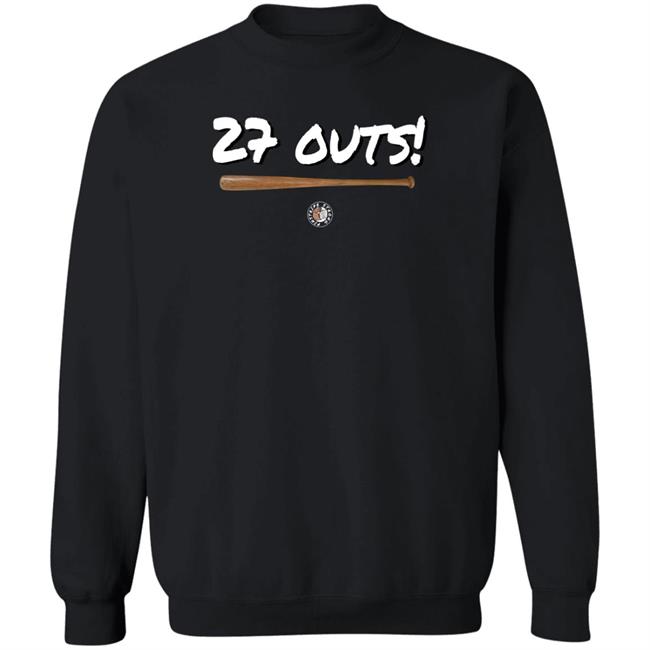 Jomboy Media Merch Pinstripe Strong Joezmcfly 27 Outs Shirt