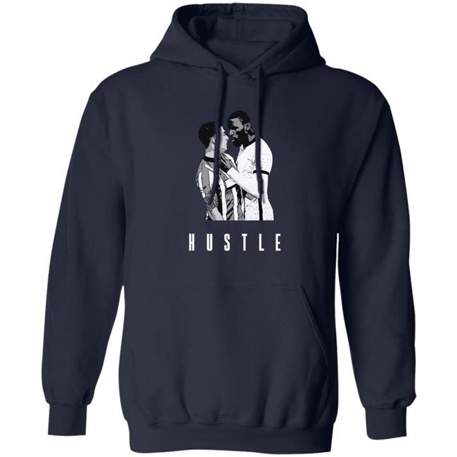 The Byline Show Merch Hustle Hard Shirt Alex Goldberg Alex Goldberg The Byline Show Merch Hustle Hard Shirt