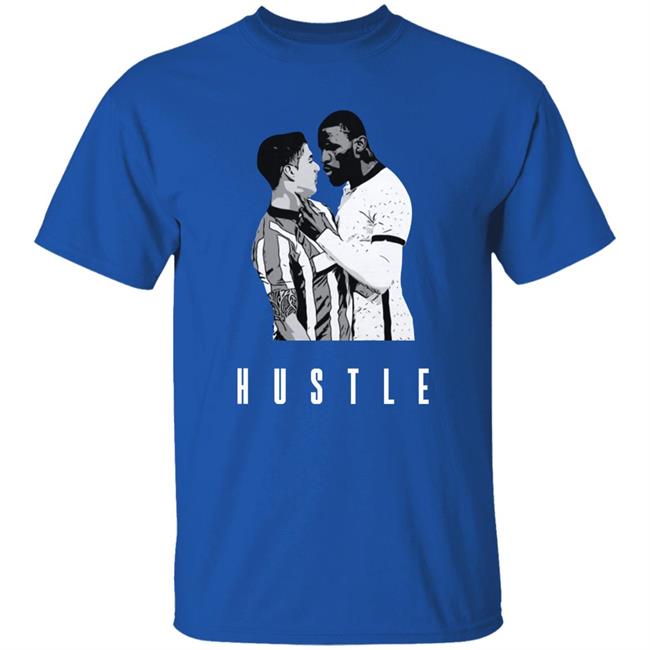 The Byline Show Merch Hustle Hard Shirt Alex Goldberg The Byline Show Merch Alex Goldberg Hustle Hard Shirt