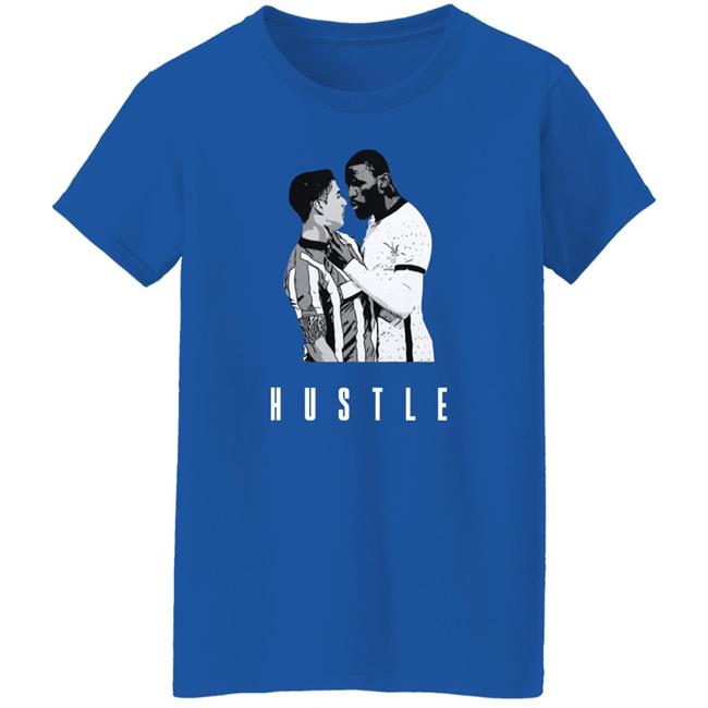 The Byline Show Merch Hustle Hard Shirt Alex Goldberg Alex Goldberg Hustle Hard Shirt The Byline Show Merch
