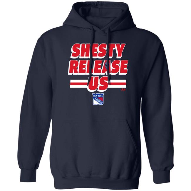 New York Rangers Shesty Release Us Shirt Igor Shesterkin Msg Official Store New York Rangers Shesty Release Us Shirt Igor Shesterkin Msg Official Store