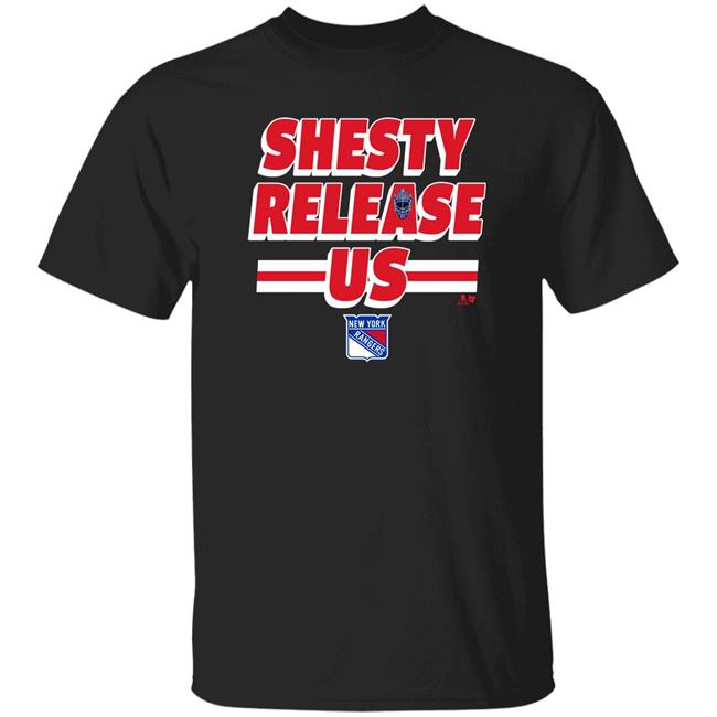 New York Rangers Shesty Release Us Shirt Igor Shesterkin Msg Official Store