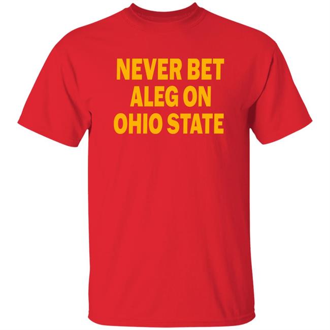Jimmy Obertop Never Bet Aleg On Ohio State Shirt ParalympicIn Jimmy Obertop ParalympicIn Never Bet Aleg On Ohio State Shirt