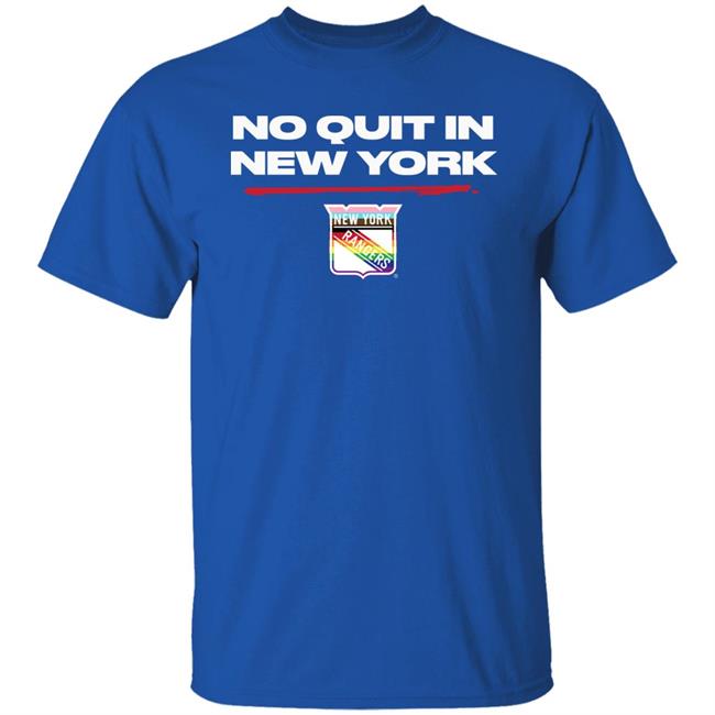 No Quit In New York Pride Shirt Rangers Exclusive No Quit Pride Shirt New York Rangers No Quit In New York Pride Shirt Rangers Exclusive No Quit Pride Shirt New York Rangers